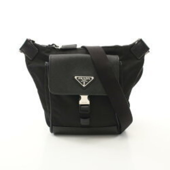 Prada Re Nylon Shoulder Bag Black - Picture 1 of 8